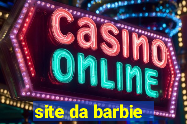 site da barbie - jogos